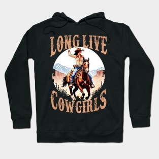 Long Live Howdy Rodeo Western Country Southern Cowgirls Hoodie